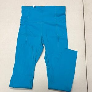 lululemon athletica Turquoise Leggings